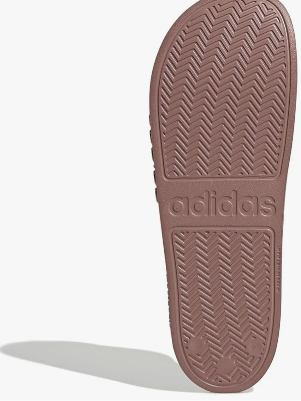 Adidas Unisex Slide Sandals In Warm Clay and Cream CloudFoam Regular Fit M10 W11 - Picture 6 of 9